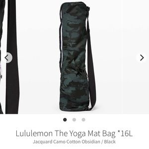 Lululemon Yoga Mat Bag